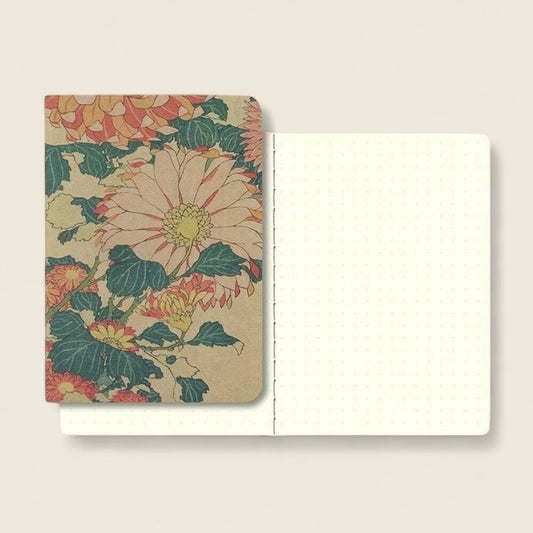 Carnet japonais RO-BIKI NOTE – Museum Series (Kiku)