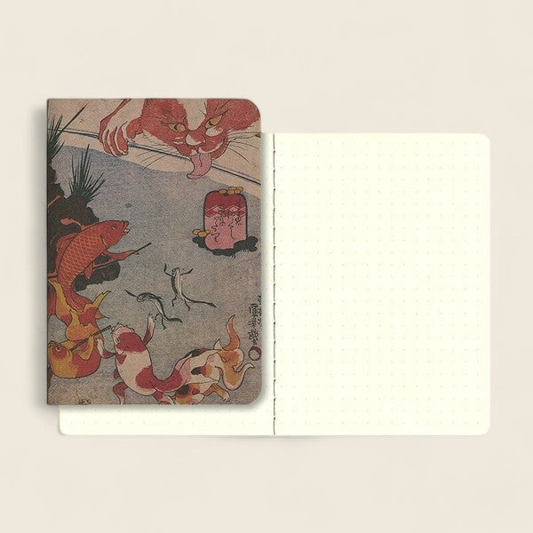 Carnet japonais RO-BIKI NOTE – Museum Series (Kingyo)