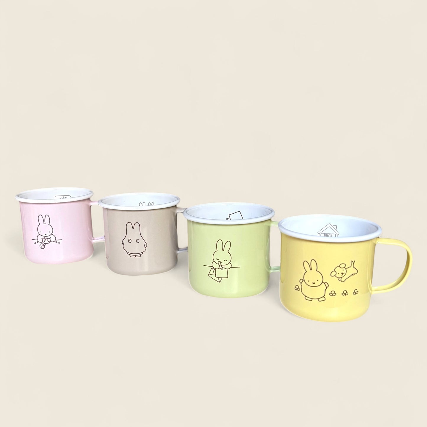 Mug Miffy émaillé japonais Fuji-horo – Vaisselle design