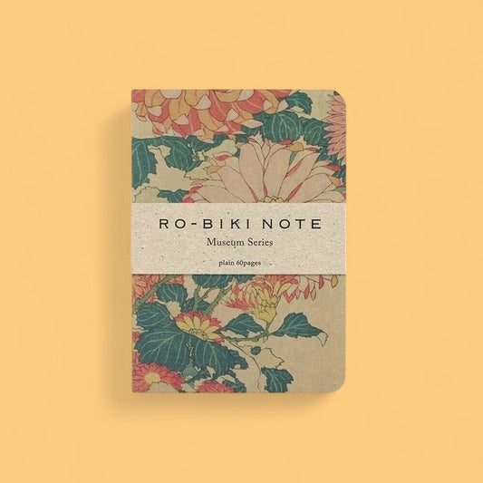 Carnet japonais RO-BIKI NOTE – Museum Series (Kiku)