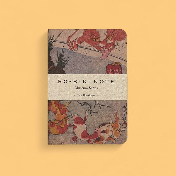 Carnet japonais RO-BIKI NOTE – Museum Series (Kingyo)