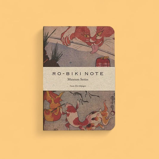 Carnet japonais RO-BIKI NOTE – Museum Series (Kingyo)