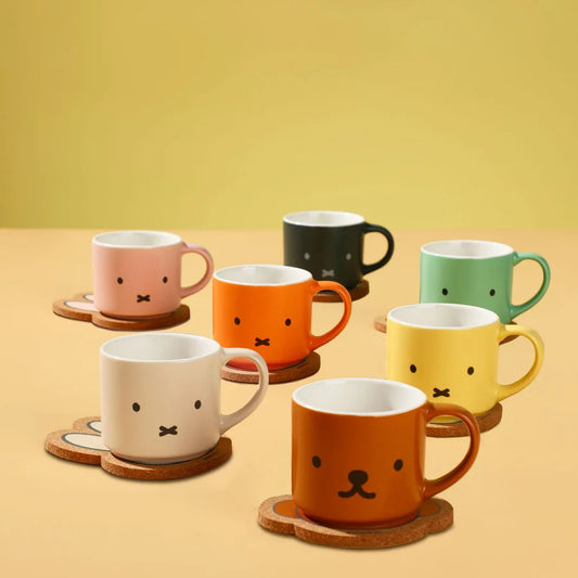 Tasse Miffy & sous verre - Blind box édition 70e anniversaire